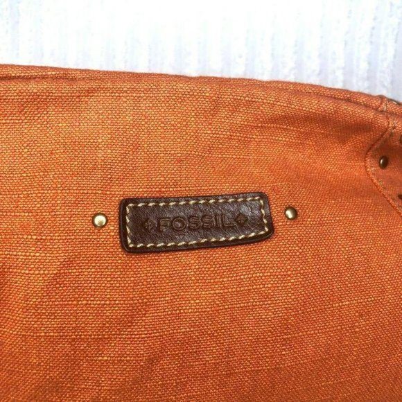 Fossil Orange Shoulder Bag - Picture 2 of 9